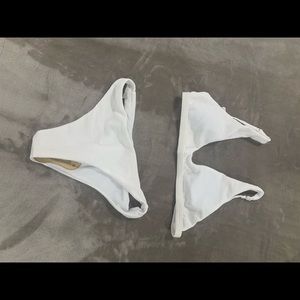 White bikini